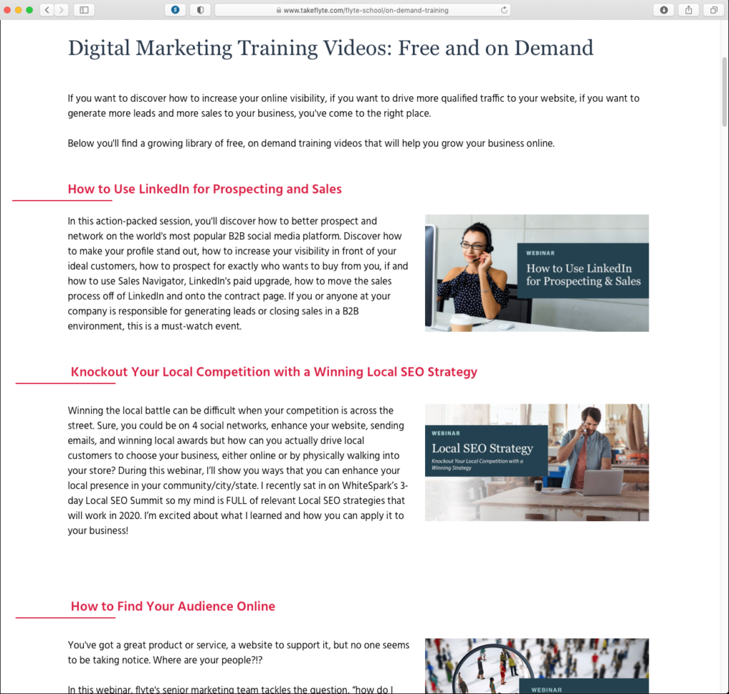 Making Your Webinars On Demand