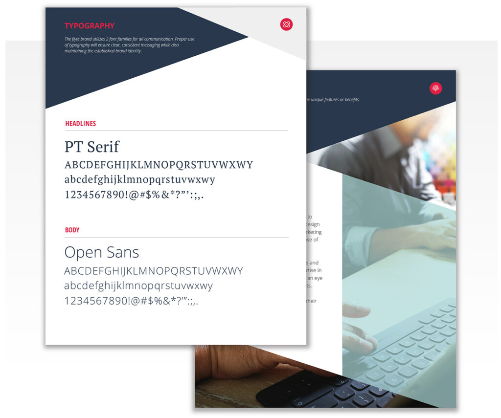 Typography Brand Guide - flyte new media